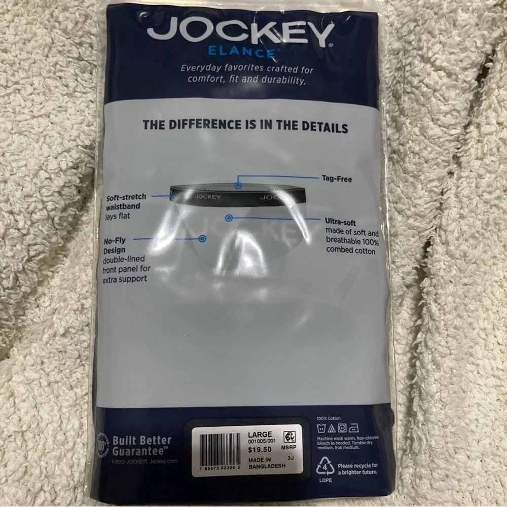 NIP- Jockey - Men’s S cotton bikinis 3 pack Assorted